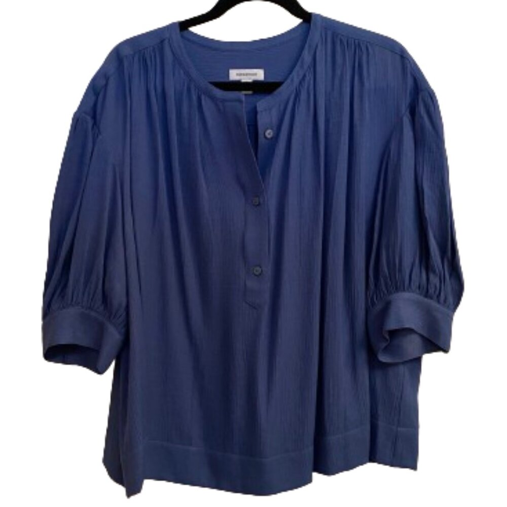 Nordstrom Pullover Blouse Navy size XL